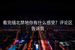 看完缅北禁地你有什么感受？评论区告诉我