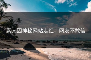 素人因神秘网站走红，网友不敢信
