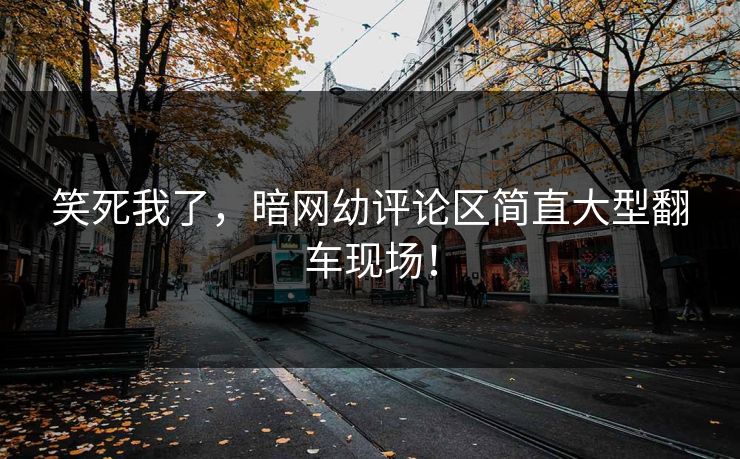 笑死我了，暗网幼评论区简直大型翻车现场！