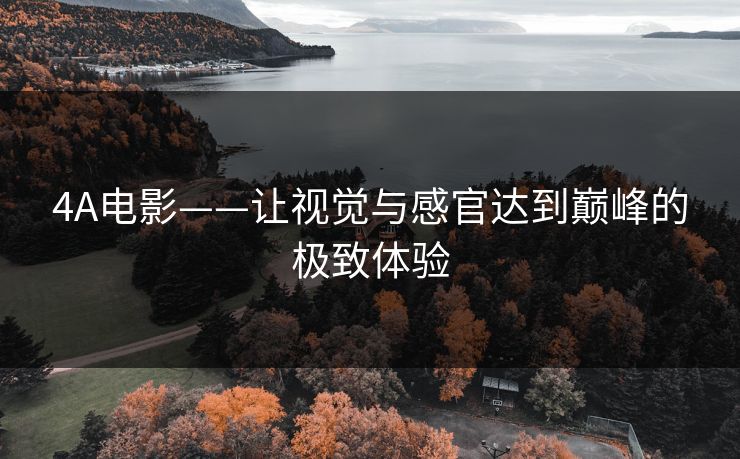 4A电影——让视觉与感官达到巅峰的极致体验